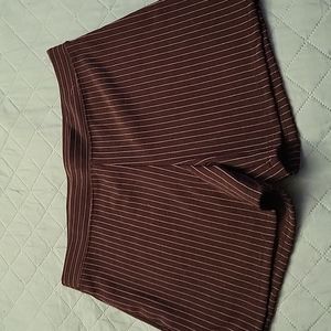 NWOT Pinstriped Shorts Size XL